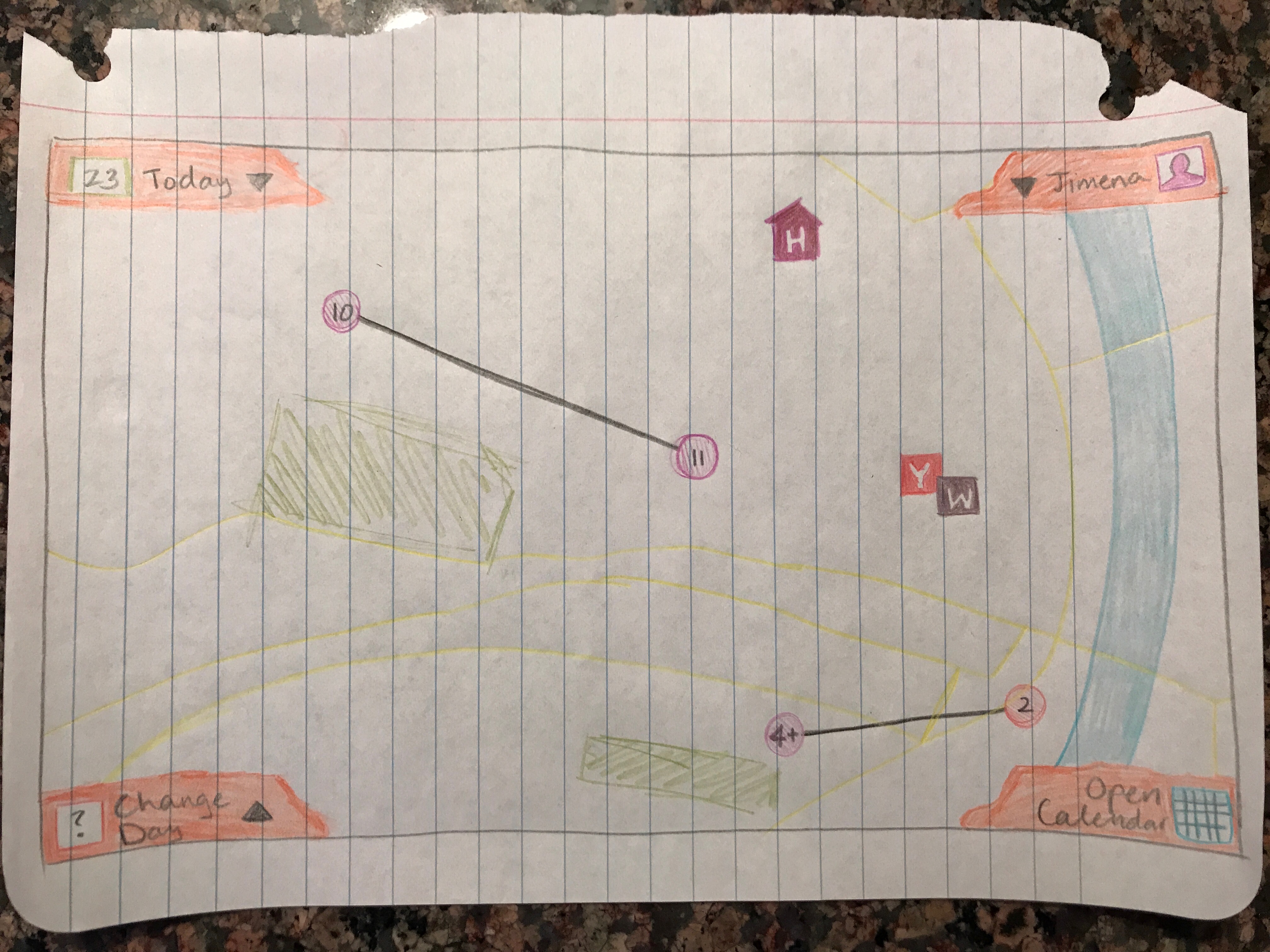 Sketch: map view only